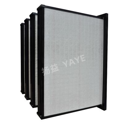 Customized V Bank Filters 200°F HV Fiberglass Air Filter For HVAC Systems