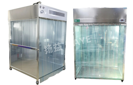 150W-190W Laminar Flow Hood H14 U15 HEPA Flow Hood 360 Degree Visibility