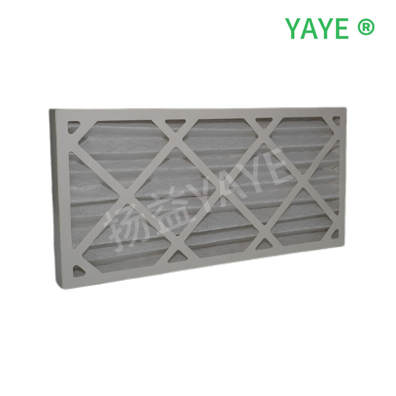 HVAC Systems Air Pre Filter with Cardboard Frame and Two Side Wire Mesh