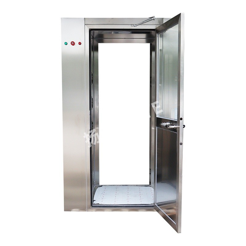 Double Door Cleanroom Air Shower Booth For 2 People Enter And Exit