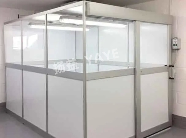 FFU Modular Clean Room 99.99% 0.3um Filter Prefab Clean Rooms