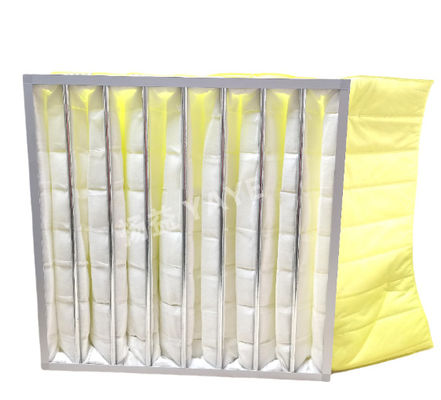 Good price F8 Pocket Bag Filter  Medium Efficiency Filter 595×595×600mm-8Pmm Customizable online