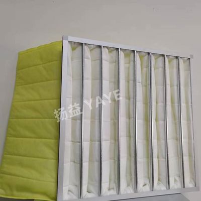 Good price Customizable Medium Efficiency Pocket Filters HVAC Bag Filter online