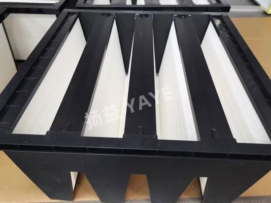 Un bon prix. Filtre à air H11 V personnalisable Filtre à air HVAC à faible résistance en ligne