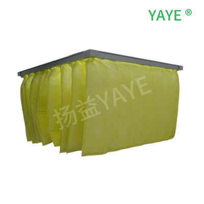 Good price 1um Filtration Pocket Bag Filter Low Resistance And Design online