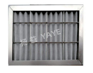 Primary Pre Air Filter Metal Mesh G4 Efficiency Heat Resistant Filter