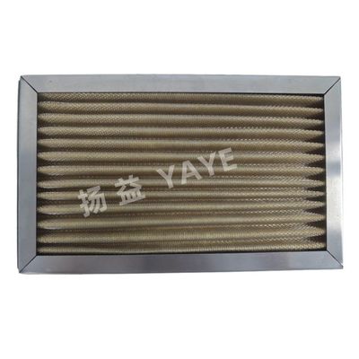 Un buen precio. Filtro de aire de alta temperatura CE ISO Filtro de panel plissado primario G4 en línea
