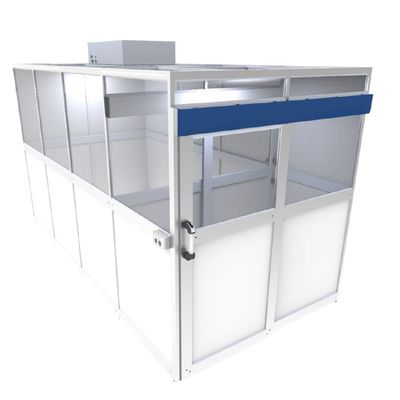 Good price 0.3um Portable Cleanroom 45-65% Humidity Small Portable Clean Room online