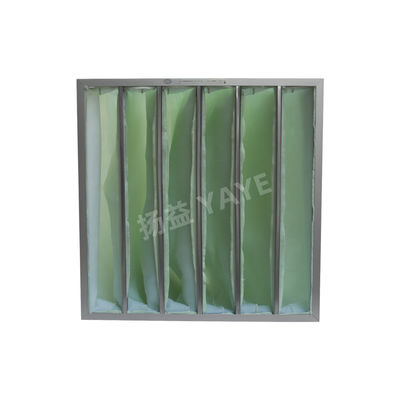 Good price Mini Pleated Fiberglass Pocket Filter F8 / F9 Bag Filter Medium Efficiency online