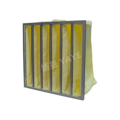 Un buen precio. Bolsas de filtro de tipo de bolsillo de eficiencia media, adecuadas para medios de filtración industriales y tejidos no tejidos de baja resistencia en línea