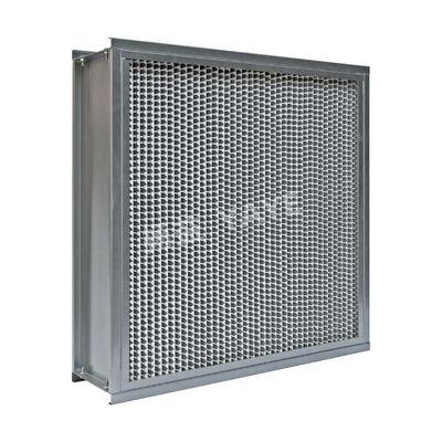 Goede prijs. Gepersonaliseerd diep gevlegd HEPA-filter aluminium frame voor de voedingsindustrie online