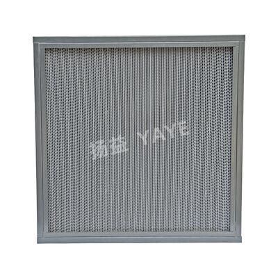 Goede prijs. Mini geplooide HEPA luchtfilter 2000 m³/u luchtvolume voor cleanroom CE-goedgekeurd online
