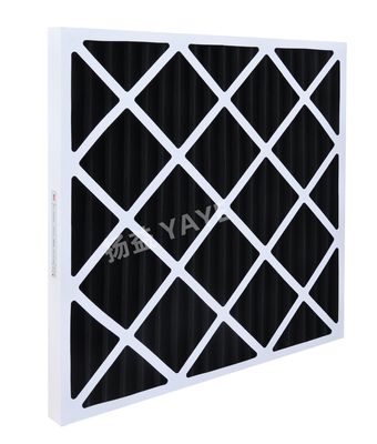 Un buen precio. Filtro de aire de panel de carbón activado G4 Filtro de panel plisado personalizado en línea