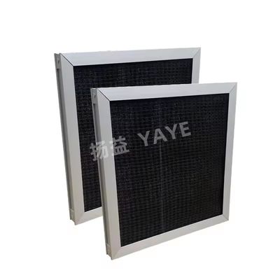 Un buen precio. Filtro de aire previo con marco de aluminio, filtro de panel de carbón primario, filtro de panel de carbón en línea