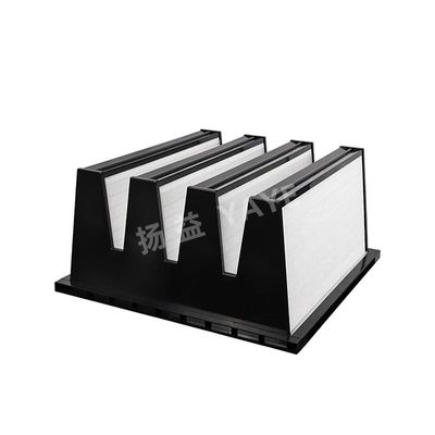 Un bon prix. Filtre HEPA V-Bank HVAC pour salle blanche industrielle compact en ligne