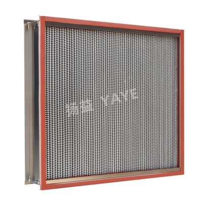 Good price 99.9% Efficiency High Temperature HEPA Filter Up To 200°C Customizable online