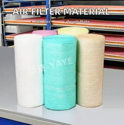 Ein guter Preis. 0.3um Hepa Filtermaterial Roll Hvac Filter Medien Roll 100X200X30cm Online