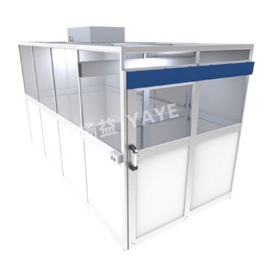 Good price FFU Unit Prefabricated Clean Room Modular Cleanroom Systems For Biotechnology online