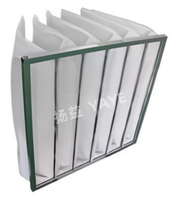 Un buen precio. F5 Filtro de bolsillo para filtración industrial con baja resistencia y flujo de aire máximo 2000 CFM en línea