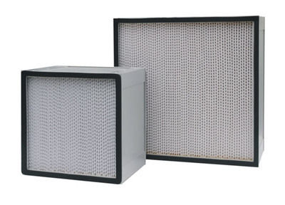 Ein guter Preis. Deep Pleat H10 - H14 Grade Aluminum Frame High-Efficiency Air Filter, Suitable For Clean Rooms Online