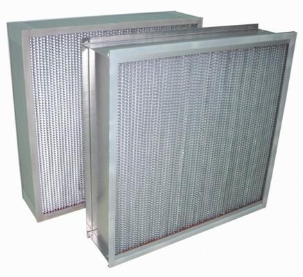 Ein guter Preis. 304 Stainless Steel Frame High-Efficiency Air Filter, With An Air Handling Capacity Of 1000 Cubic Meters Per Hour, Equipped With Aluminum Foil Separator Online