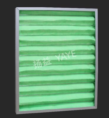 Good price Durable G4 Pleated Panel Air Pre Filter With Synthetic Fiber Material And Aluminum Frame For Industrial Air Improvement online