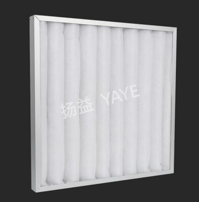Good price Customized Size Pleated Panel Air Filter With Mother-And-Child Frame Support, G3 G4 Efficiency, Metal Frame online