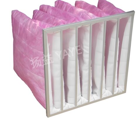 Good price Mini Pleat Pocket Air Filter With Big Air Volume , F7 Medium Efficiency online