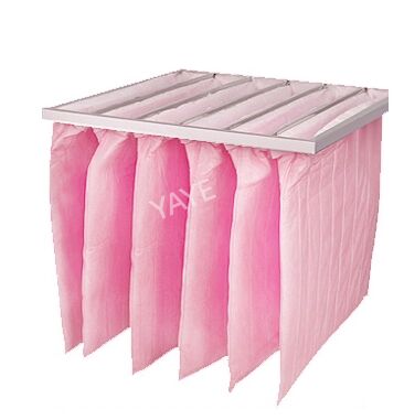 Bom preço. Filtro sintético de sacos AHU para ar condicionado em hospitais / indústrias alimentícias on-line