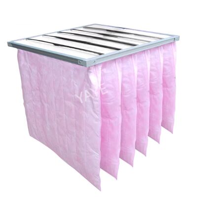 Un buen precio. Filtro de bolsas de excelente rendimiento para salas limpias grado F7 en línea