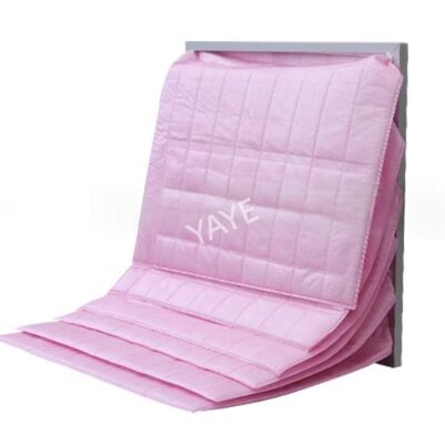 Good price Pocket Bag Filter Offering Large Filtration Area Low Resistance And High Dust Holding Capacity Designed For Cleanroom Grade F7 online
