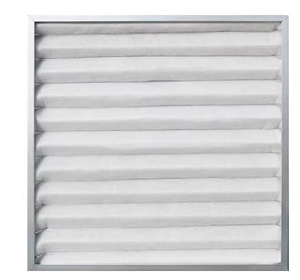Un bon prix. Efficacité primaire Filtres à air plissés à panneau lavable pour préfiltre AHU en ligne