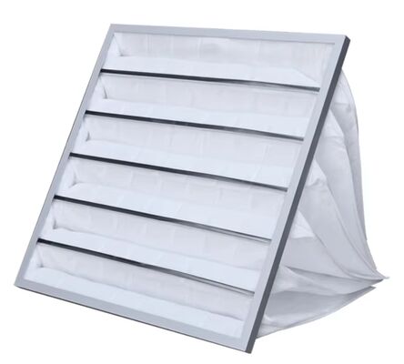 Un buon prezzo. Efficienza Sacchetto filtro in fibra sintetica Sacchetto filtro aria con telaio in lega di alluminio in linea