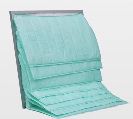 Bom preço. Filtro de ar de bolso de liga de alumínio resistência à humidade de baixa pressão inicial on-line