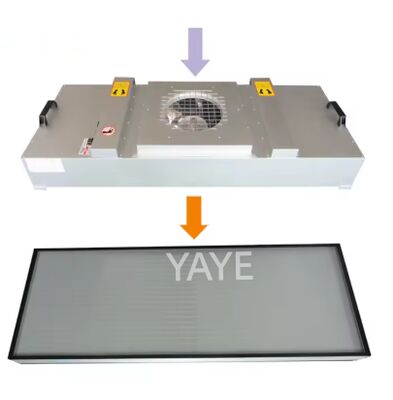 Ein guter Preis. FFU-Ventilatoren-Filter-Einheit mit galvanisiertem Rahmen und Zentrifugalventilator für die Luftfiltration in Class100-Reinigungsräumen ausgestattet Online