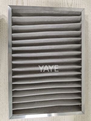 Bom preço. Filtro de ar de alta temperatura durável Tipo de malha metálica que fornece uma solução de filtração de ar semi-permanente lavável adequada para condições climáticas adversas on-line