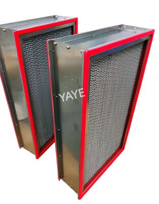 Un bon prix. Filtre à air résistant aux températures en fibre de verre, conçu pour résister aux conditions thermiques difficiles tout en maintenant les normes de qualité de l'air en ligne